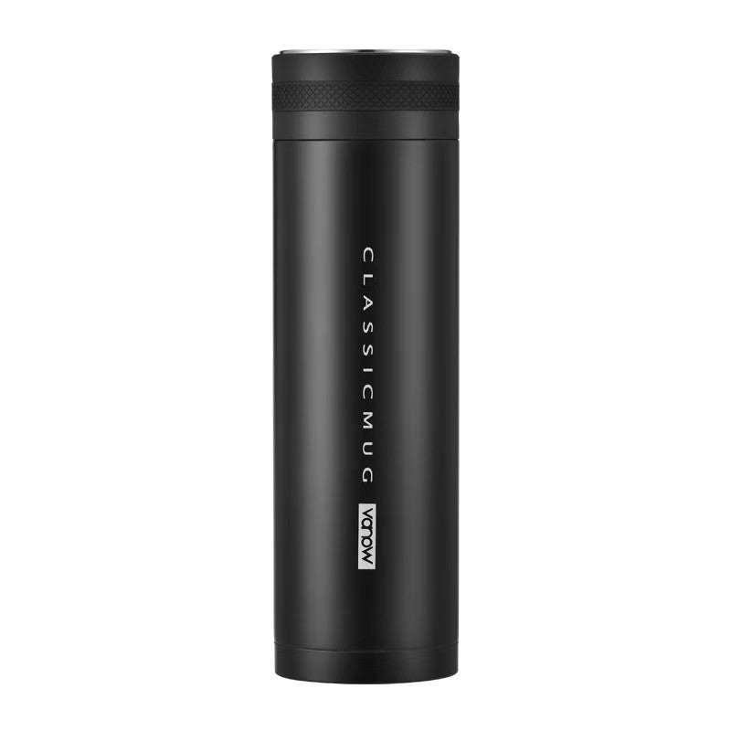 High-end Gift Box Insulated Travel Mug for Men, Business Outdoor Cup with Dual Lids for Tea Brewing