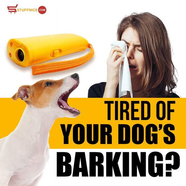 Bark Training Device New Ultrasonic Stop Control Dog Anti Barking Repeller No Bark Silencer Hanger Training Device dog repeller