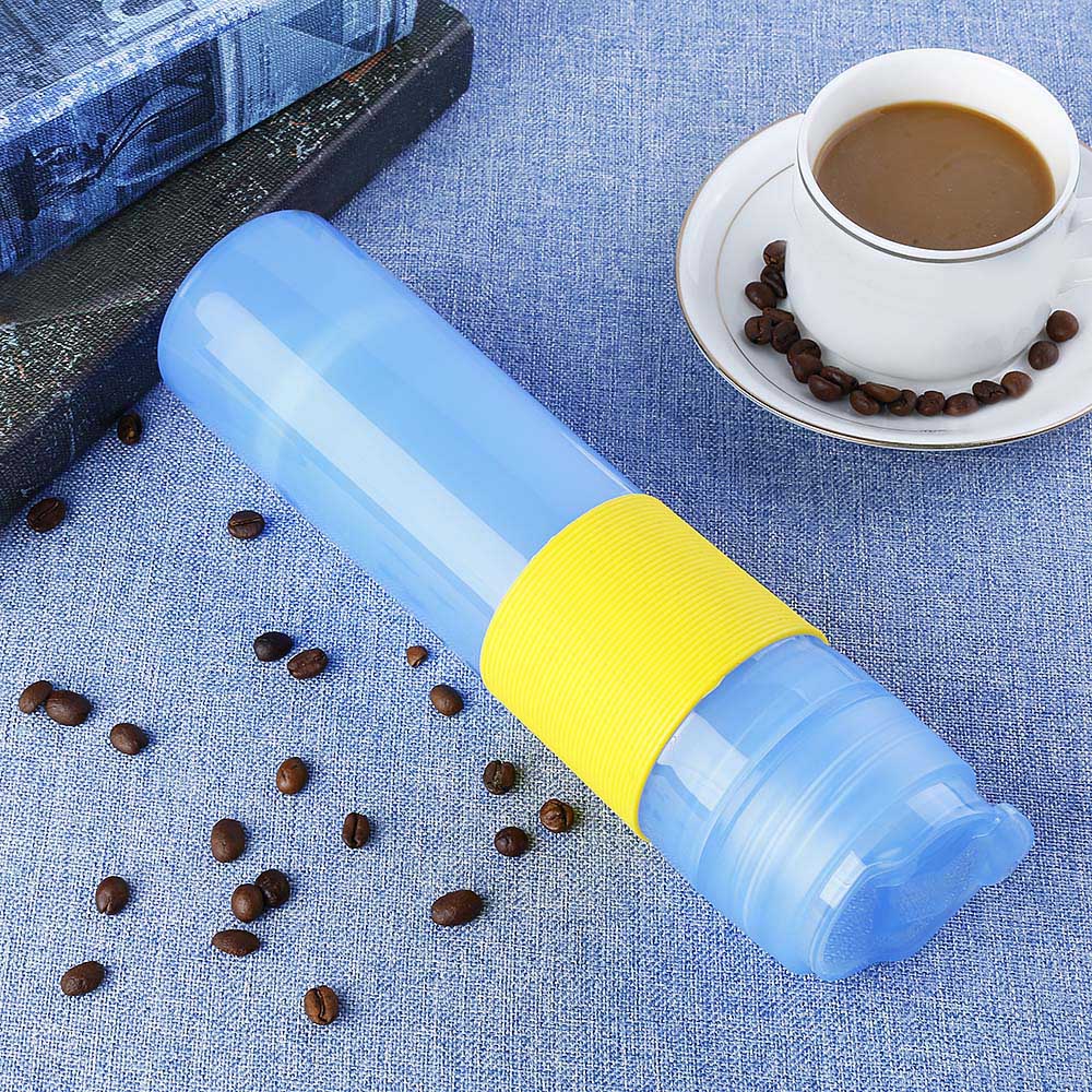 Fimei 300ml French Press Coffee Maker Vacuum Insulated Travel Mug portable Handheld Pressure Espresso Coffee Machine